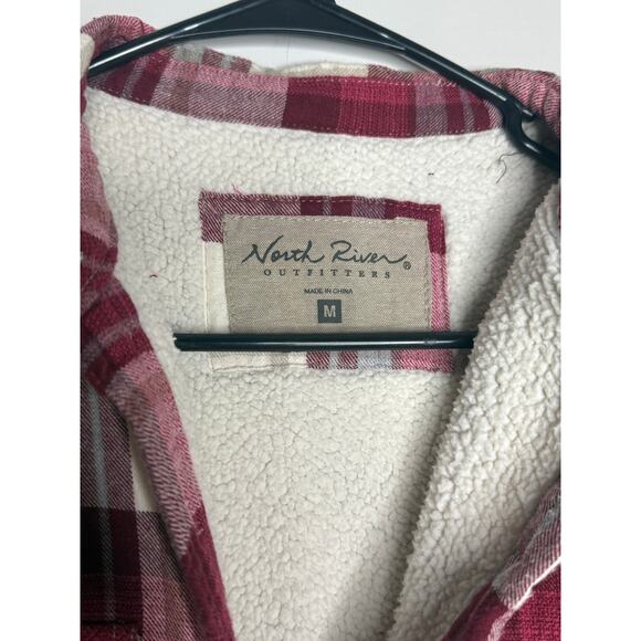 Women’s Sherpa Flannel Jacket - Size M - Picture 3 of 5